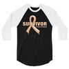 Survivor Of Uterine Cancer 3/4 Sleeve Shirt