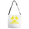 biohazard emo gamer cool rock music Adjustable Strap Totes