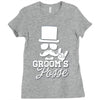 groom's posse Ladies Fitted T-Shirt