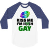 kiss me im gay 3/4 Sleeve Shirt