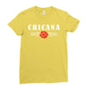 chicana Ladies Fitted T-Shirt