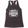 Boef en de Gelogeerde Aap Racerback Tank