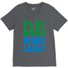 play hard, work lazily V-Neck Tee