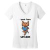 Sarcasm Women's V-Neck T-Shirt