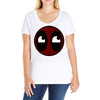deadpool Ladies Curvy T-Shirt