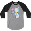mice cream 3/4 Sleeve Shirt