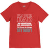 i'm the dad V-Neck Tee