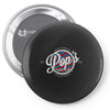 pop's barber shop Pin-back button