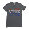 Vote Vote Vote America Ladies Fitted T-Shirt