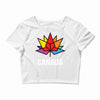 Canada Leaf LGBT Crop Top