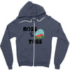 corn hole boss Zipper Hoodie