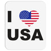 i love usa Mousepad