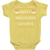 happy halloween witches Baby Bodysuit