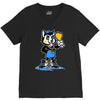 fox b V-Neck Tee