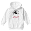 crazy (2) Youth Hoodie