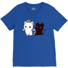 purr evil V-Neck Tee