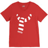 scarf V-Neck Tee