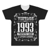 vintage made in 1993 perfectly aged a living legend All Over Men's T-shirt