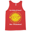 political the 80's 60's hippy anti capitalism Tank Top