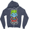 lil captain planet Zipper Hoodie