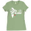 mario nintendo, super, retro, nerd, der pate, godfather, fun Ladies Fitted T-Shirt