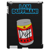 i am duff man homer cult funny retro iPad 3 and 4 Case