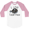 love tube mice 3/4 Sleeve Shirt