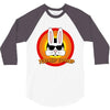 too hip to hop   bunny easter 3/4 Sleeve Shirt