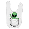 Alien Pocket Baby Bibs