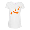 heart mind anime lucky Maternity Scoop Neck T-shirt