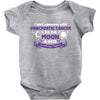 I Love Someone with Pancreatic Cancer to The Moon and Back to Infinity Baby Bodysuit