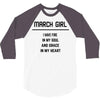 March Girl 3/4 Sleeve Shirt
