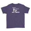 don't touch my bike funy Youth Tee