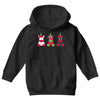 Three Cute But Angry Unicorn Youth Hoodie