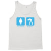 your girlfriend my girlfriend mens funny t shirt Tank Top