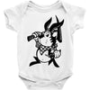 black rabbit Baby Bodysuit