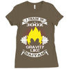 I Train In 300x Gravity Like Saiyan Ladies Fitted T-Shirt
