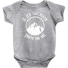 if it's too steep you're too old Baby Onesie