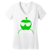 cider (cyder cyber) punk drinking apple west country rough scrumpy Women's V-Neck T-Shirt