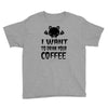 coffee drinkers Youth Tee