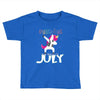 july born unicorns Toddler T-shirt