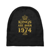kings are born in 1974 Baby Beanies