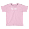 doctor who m.d   vintage retro tv show fan dr Toddler T-shirt