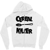 cereale tueur cuillere Zipper Hoodie