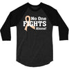 No 0ne Fights Alone 3/4 Sleeve Shirt