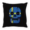 sweden till i die Throw Pillow
