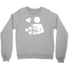 adesivo companion cube portal Crewneck Sweatshirt