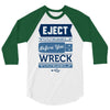 eject yourself 3/4 Sleeve Shirt