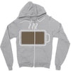 fully charged Zipper Hoodie