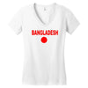 bangladesh international team national country Women's V-Neck T-Shirt